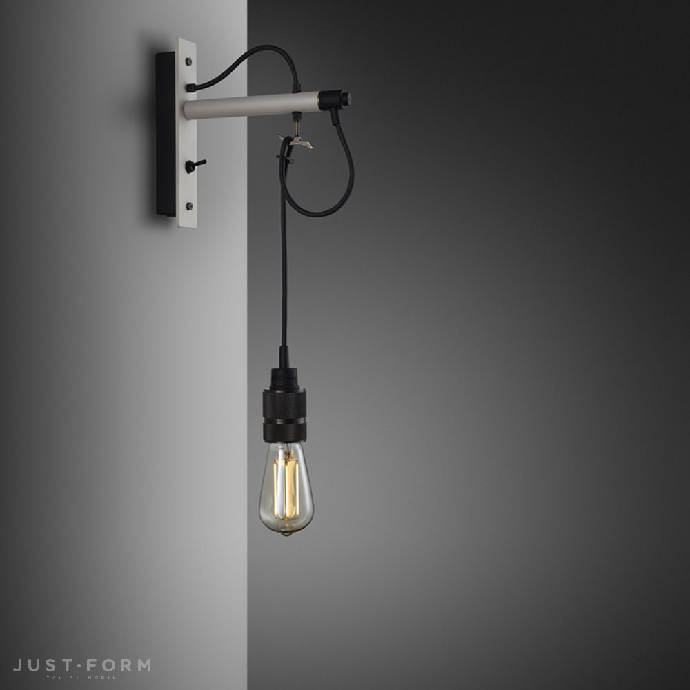 Бра Hooked Wall / Nude / Stone / Smoked Bronze фабрика Buster + Punch фотография № 4