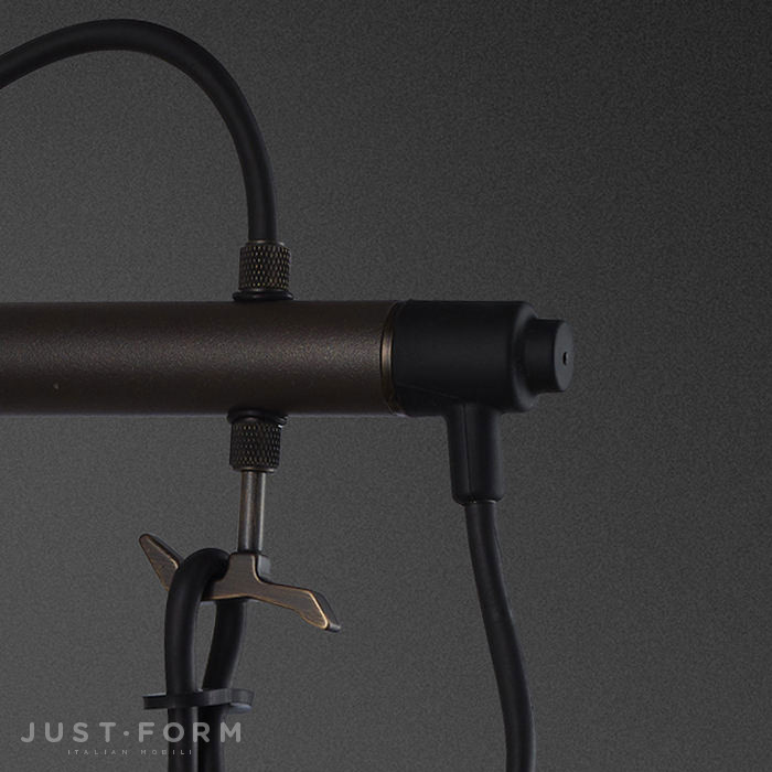 Бра Hooked Wall / Large / Graphite / Smoked Bronze фабрика Buster + Punch фотография № 2