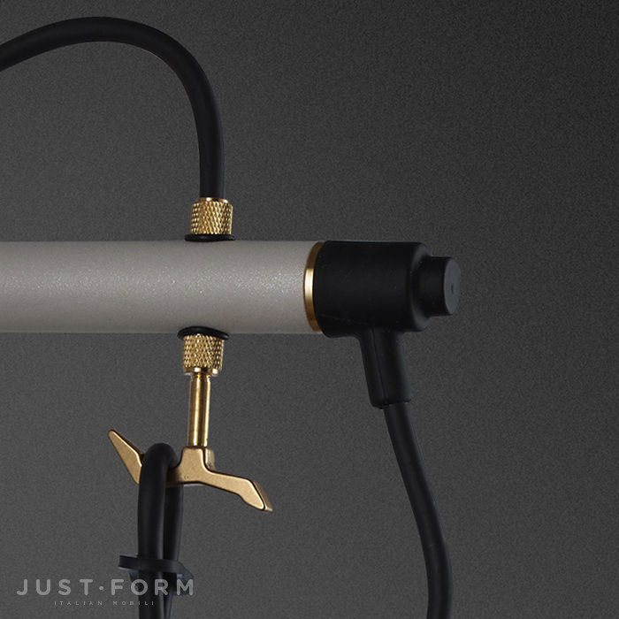 Бра Hooked Wall / Large / Stone / Brass фабрика Buster + Punch фотография № 2