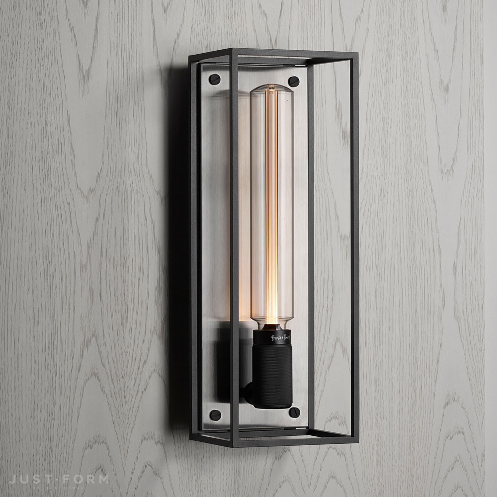 Бра Caged Wall / Large / Brushed Steel фабрика Buster + Punch фотография № 1