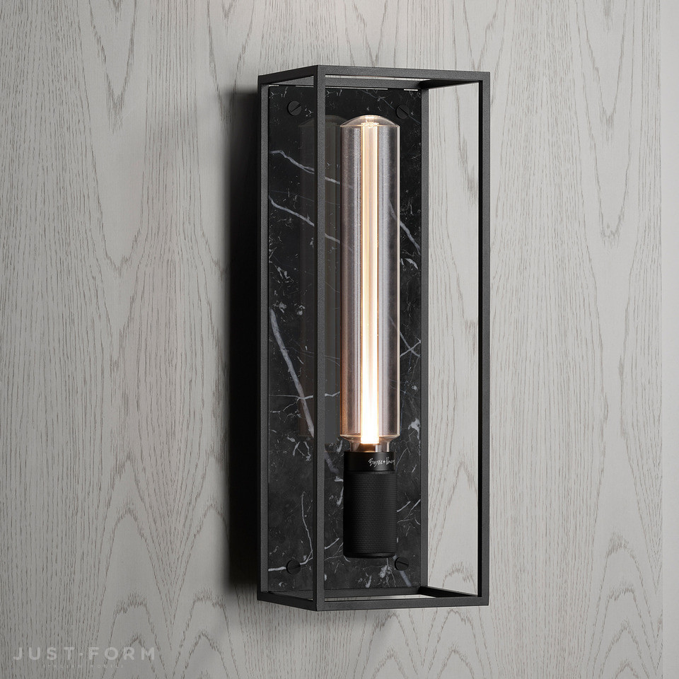 Бра Caged Wall / Large / Black Marble фабрика Buster + Punch фотография № 1