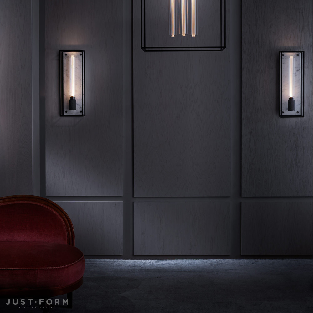 Бра Caged Wall / Large / Black Marble фабрика Buster + Punch фотография № 10