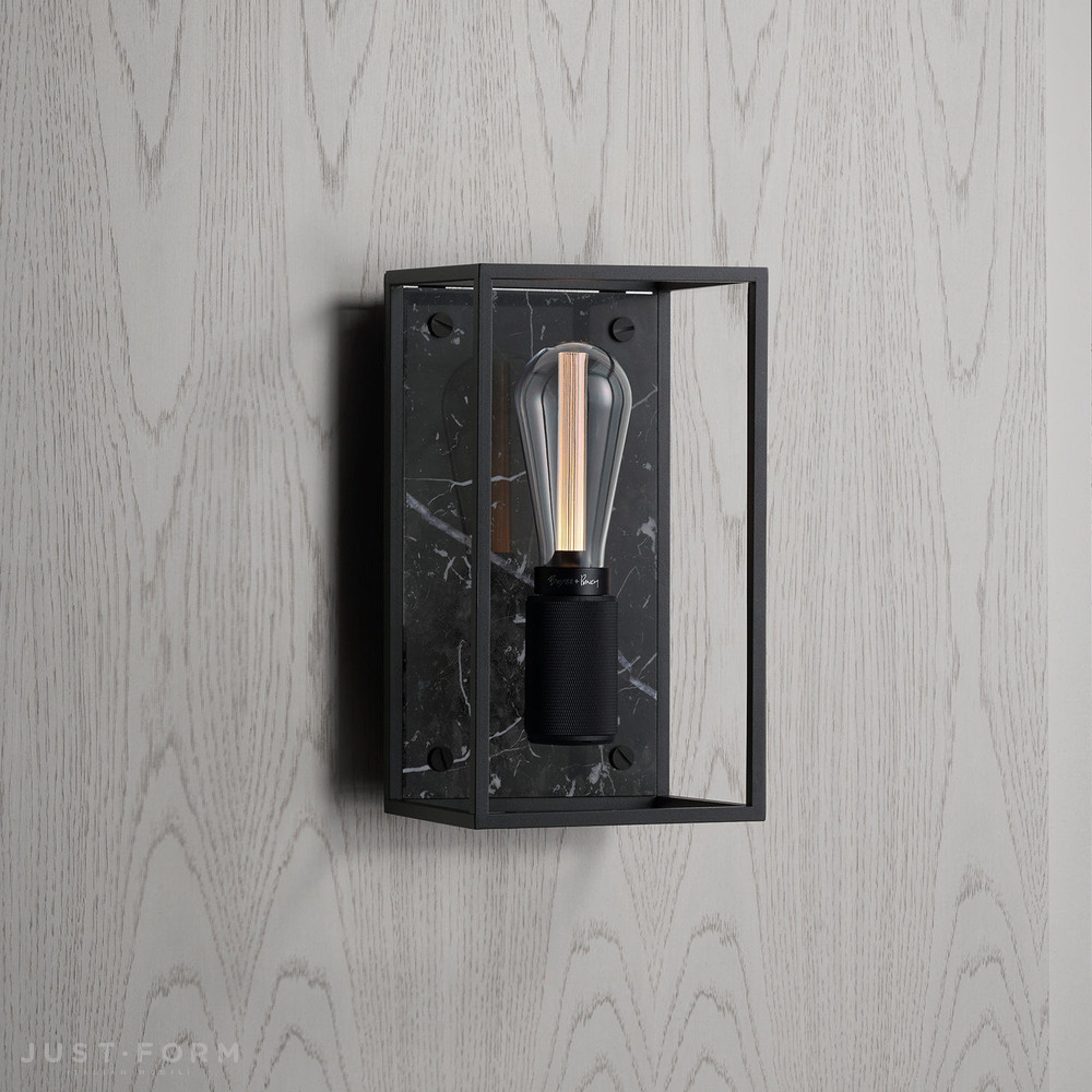 Бра Caged Wall / Medium / Black Marble фабрика Buster + Punch фотография № 1