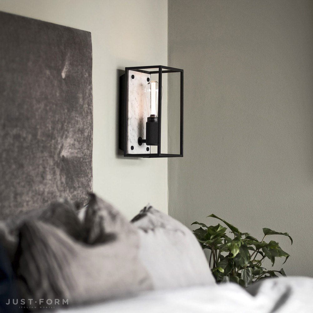 Бра Caged Wall / Medium / Black Marble фабрика Buster + Punch фотография № 9