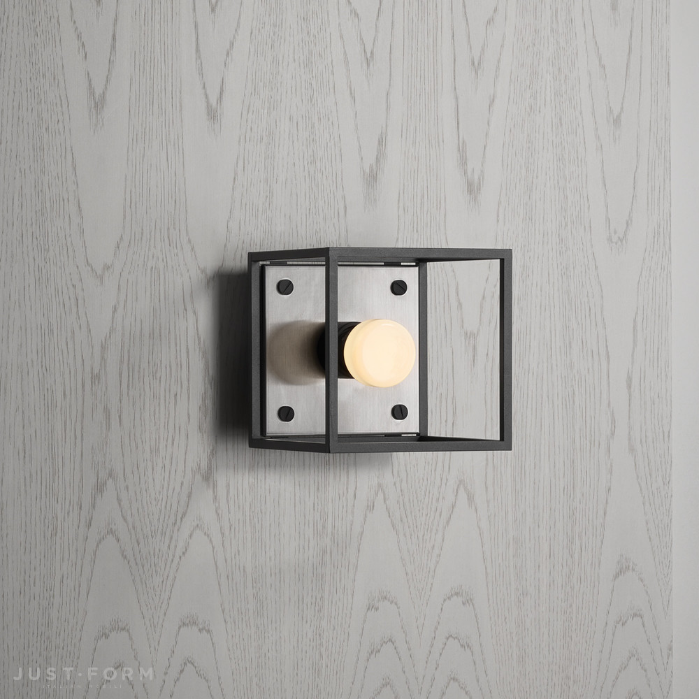 Бра Caged Wall / Small / Brushed Steel фабрика Buster + Punch фотография № 1