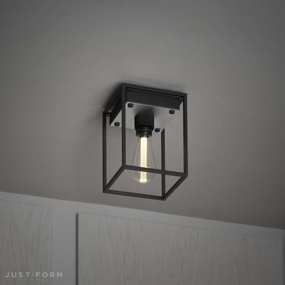Потолочный светильник Caged Ceiling / Medium / Brushed Steel фабрика Buster + Punch фотография № 1
