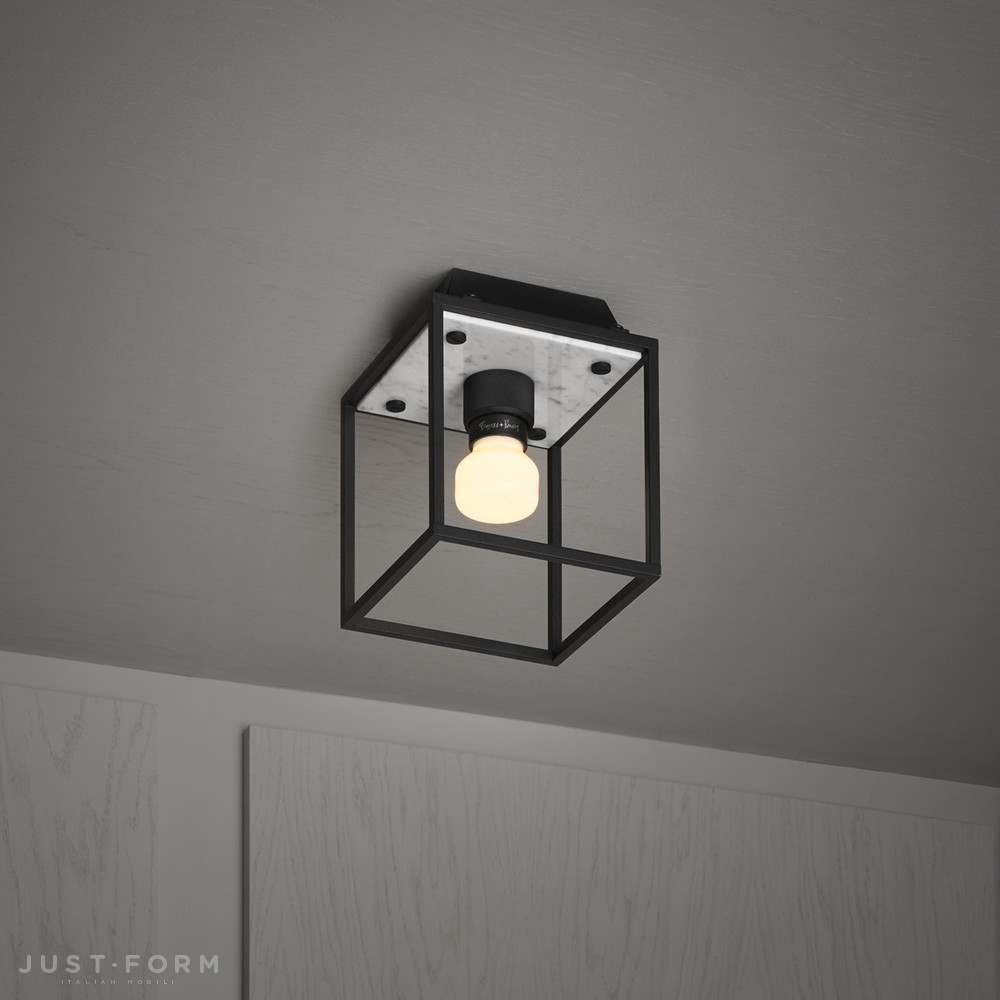 Потолочный светильник Caged Ceiling / Small / White Marble фабрика Buster + Punch фотография № 1