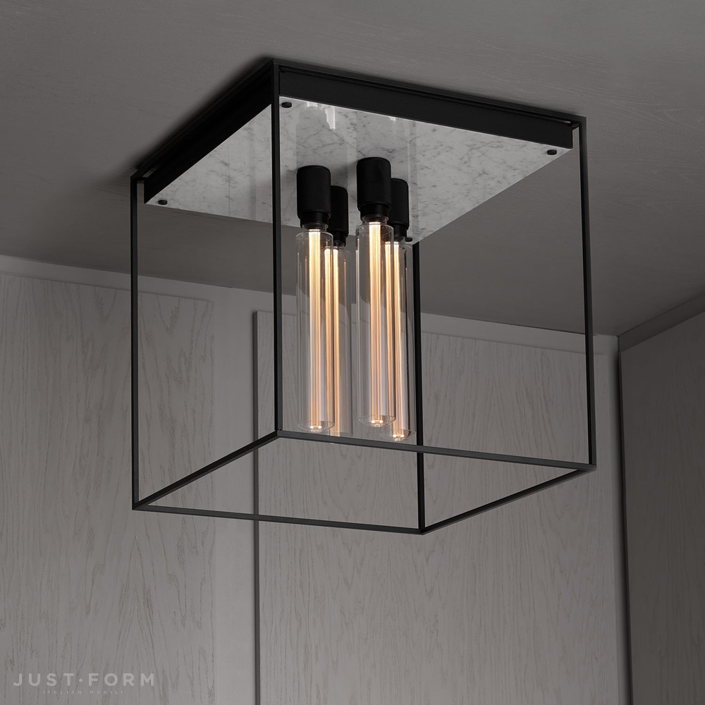 Потолочный светильник Caged Ceiling 4.0 / White Marble фабрика Buster + Punch фотография № 1