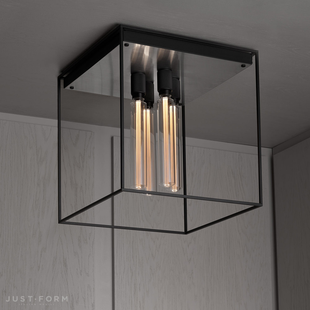 Потолочный светильник Caged Ceiling 4.0 / Brushed Steel фабрика Buster + Punch фотография № 1