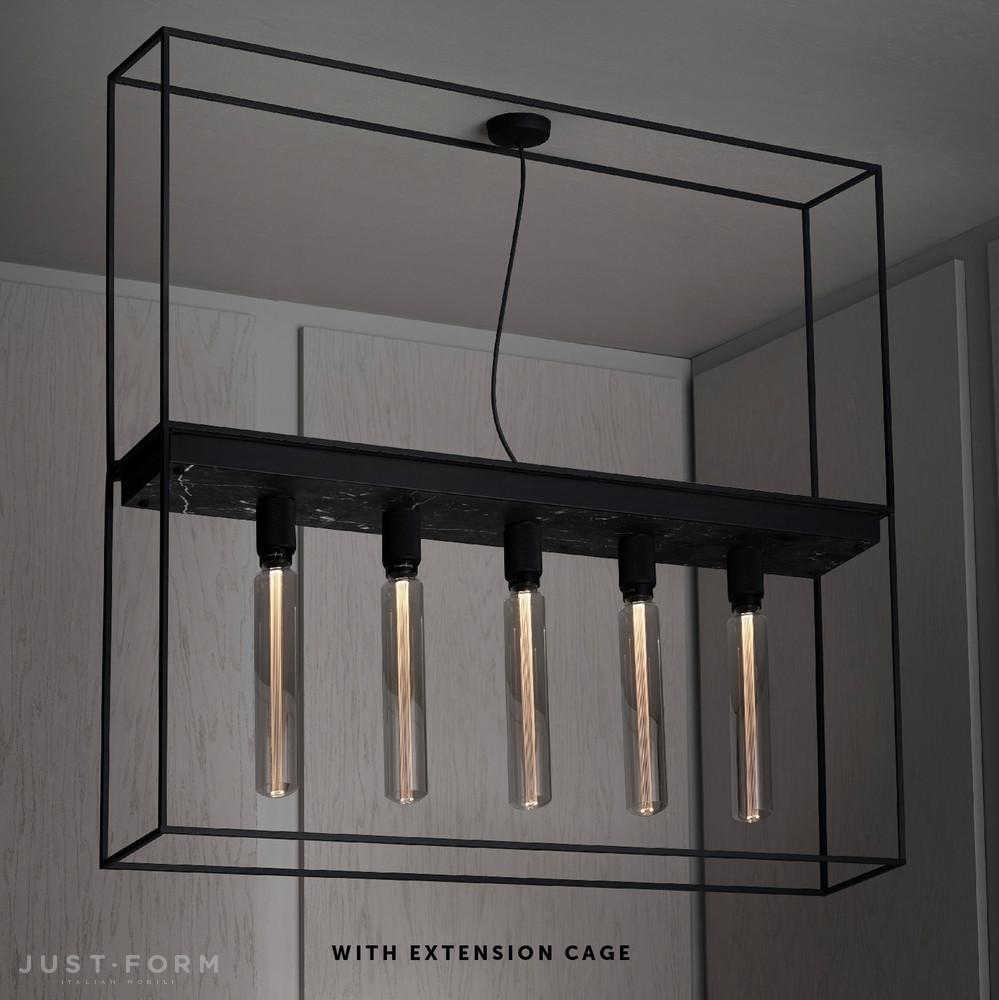 Потолочный светильник Caged Ceiling 5.0 / Black Marble фабрика Buster + Punch фотография № 2