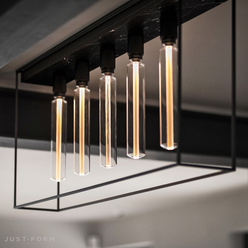 Потолочный светильник Caged Ceiling 5.0 / Black Marble фабрика Buster + Punch фотография № 3