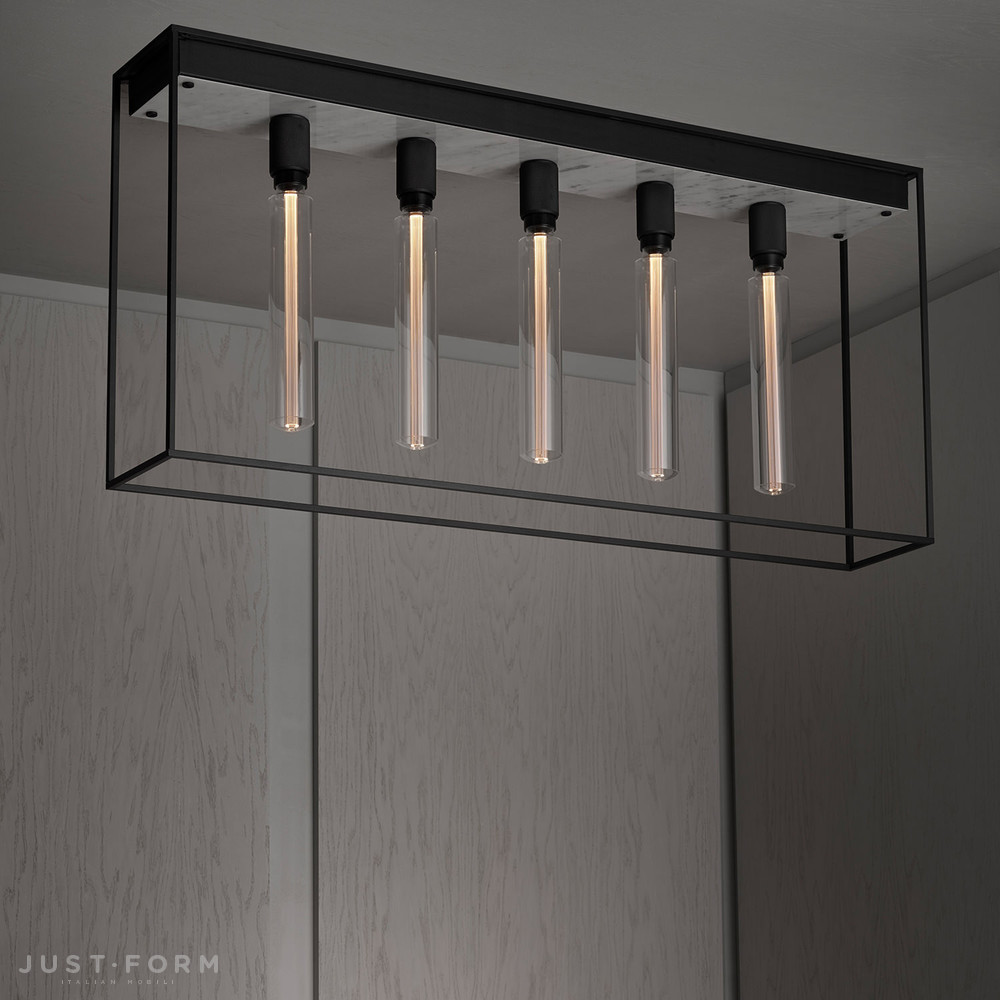 Потолочный светильник Caged Ceiling 5.0 / White Marble фабрика Buster + Punch фотография № 1