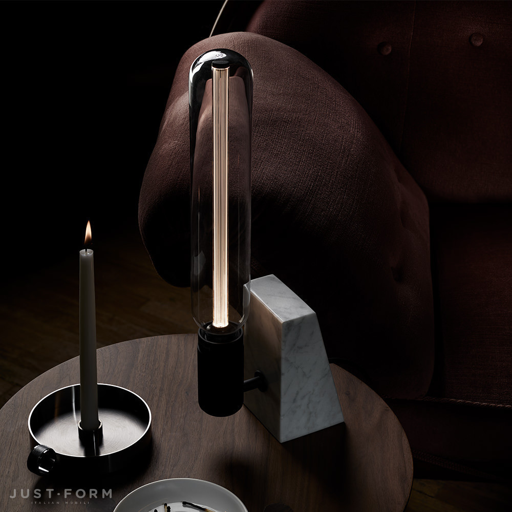 Настольная лампа Stoned Table Light / Polished White Marble фабрика Buster + Punch фотография № 5
