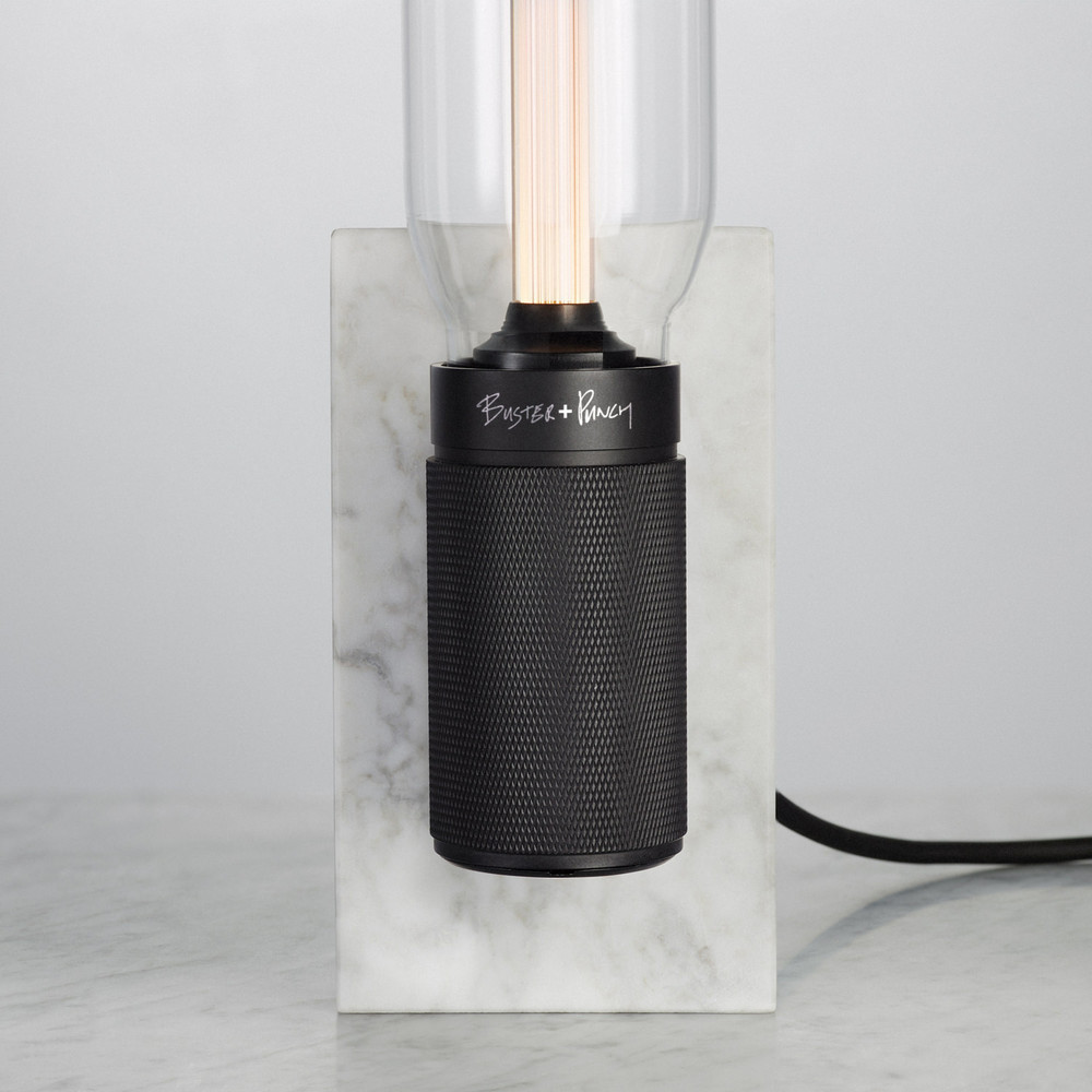 Настольная лампа Stoned Table Light / Polished White Marble фабрика Buster + Punch фотография № 2
