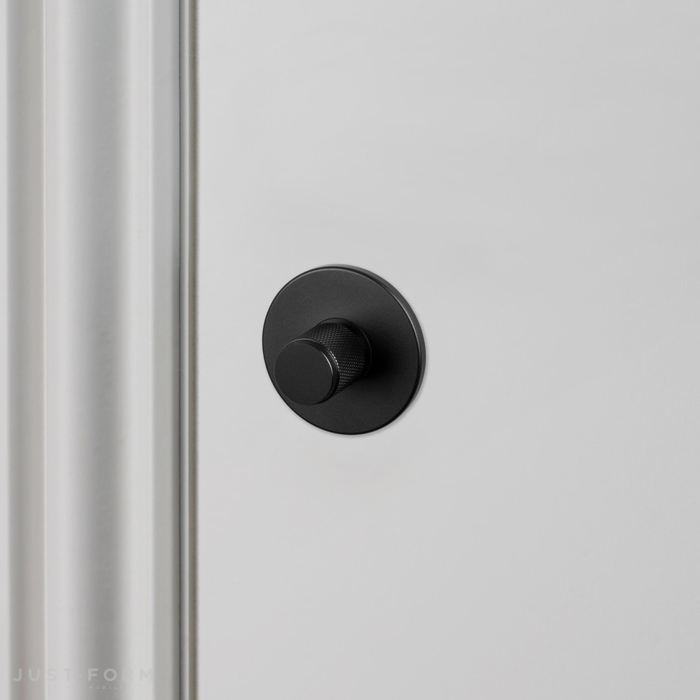 Замок с заверткой Thumbturn Lock / Cross / Black фабрика Buster + Punch фотография № 1
