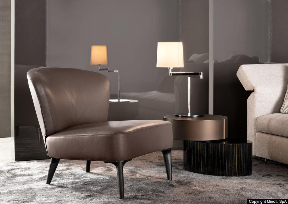 Кресло Aston "Armchair" фабрика Minotti фотография № 12