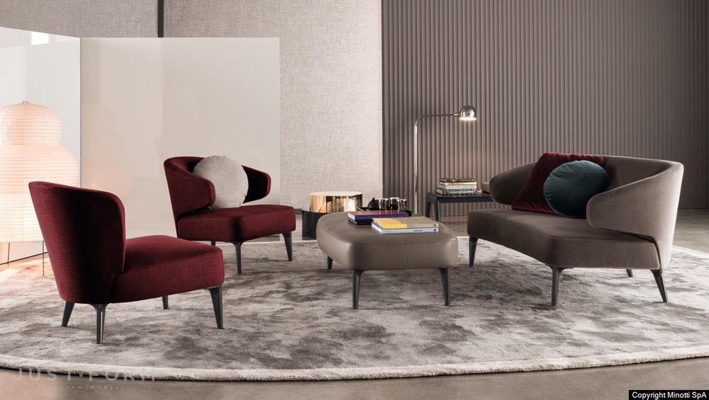 Кресло Aston "Armchair" фабрика Minotti фотография № 3