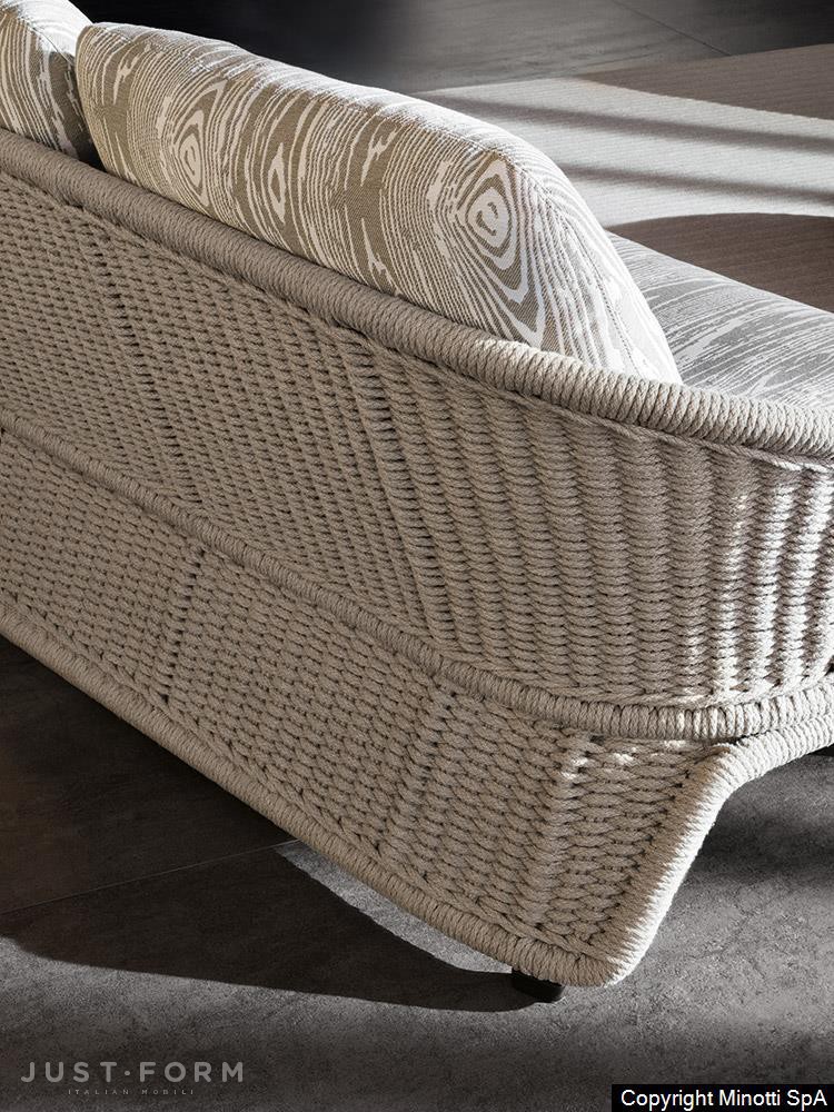 Уличный диван Halley Outdoor фабрика Minotti фотография № 5