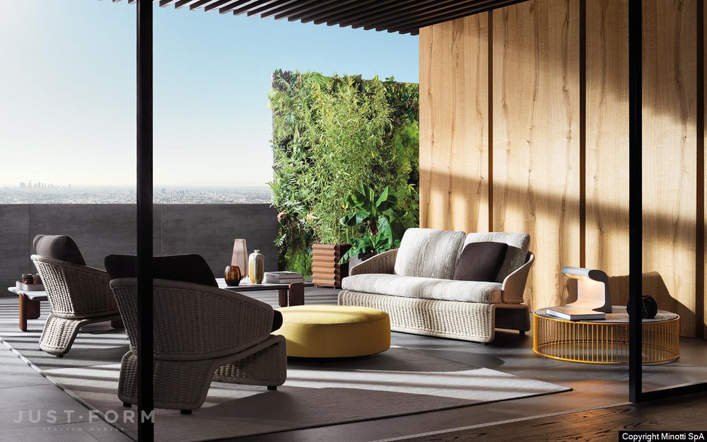 Уличное кресло Halley Outdoor фабрика Minotti фотография № 5