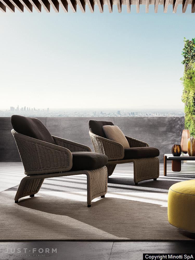 Уличное кресло Halley Outdoor фабрика Minotti фотография № 6