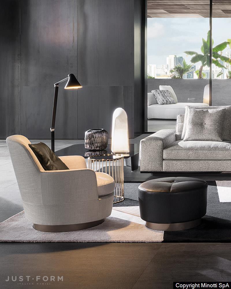 Пуф Jacques фабрика Minotti фотография № 3