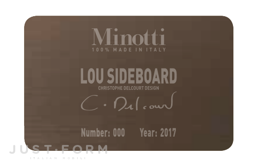 Буфет Lou фабрика Minotti фотография № 8