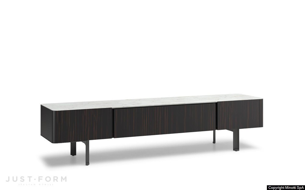 Тумба под ТВ Lou Living/TV фабрика Minotti фотография № 1