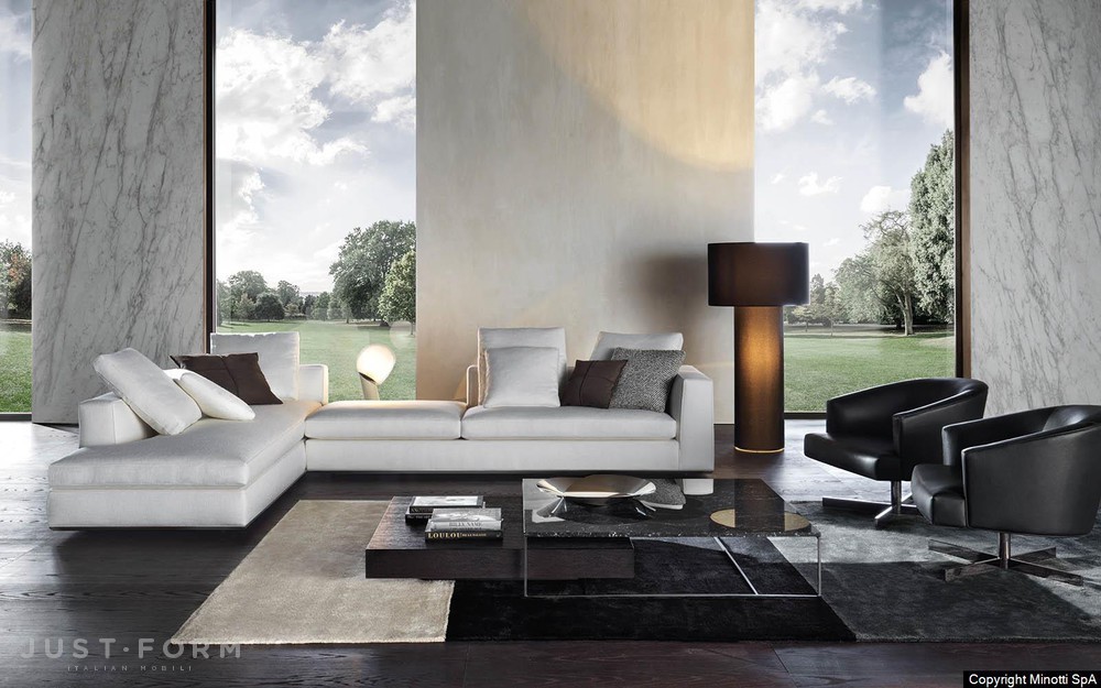 Шезлонг Chaise Longue Powell фабрика Minotti фотография № 7