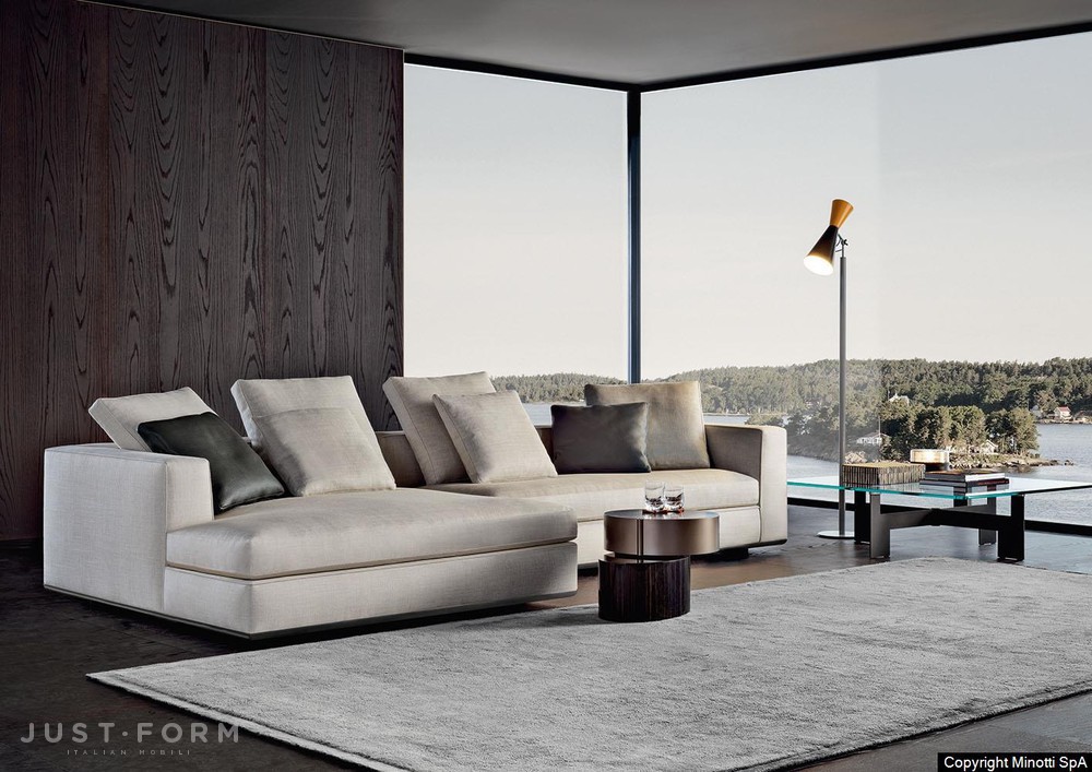 Шезлонг Chaise Longue Powell фабрика Minotti фотография № 6