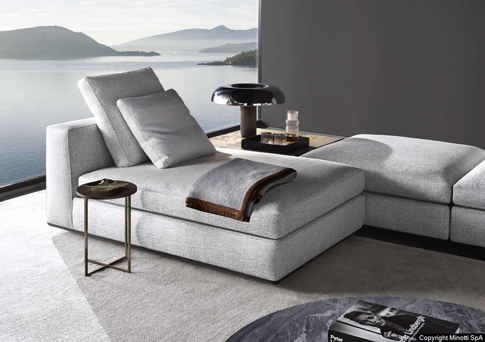 Шезлонг Chaise Longue Powell фабрика Minotti фотография № 8