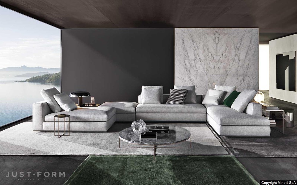 Пуф Powell фабрика Minotti фотография № 2