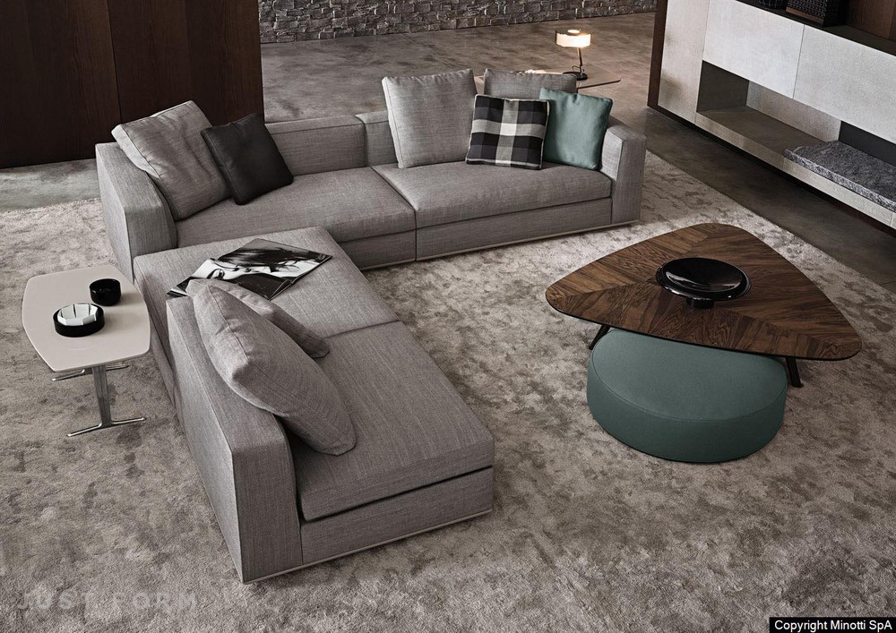 Пуф Powell фабрика Minotti фотография № 9