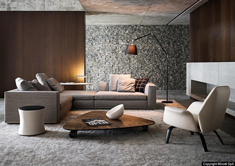 Пуф Powell фабрика Minotti фотография № 8