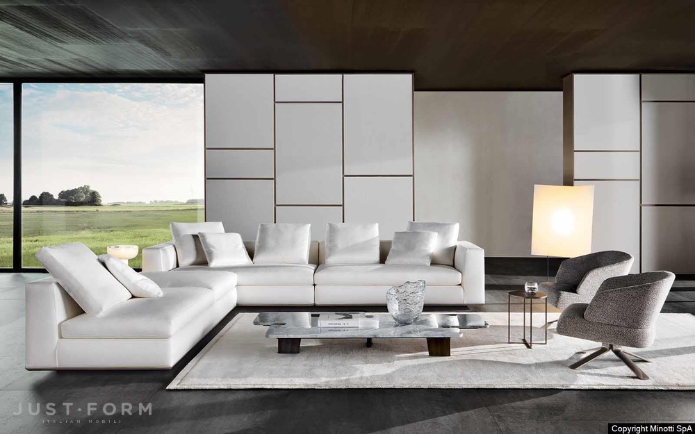 Пуф Powell фабрика Minotti фотография № 7