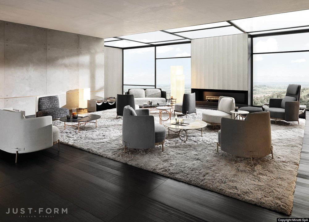 Пуф Tape фабрика Minotti фотография № 6