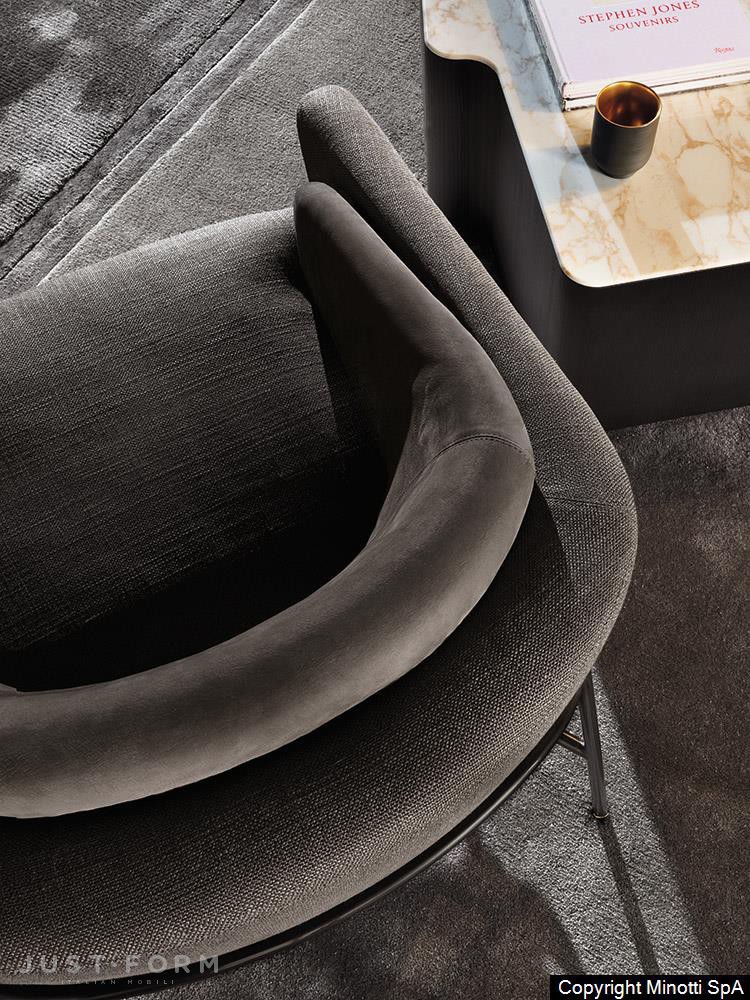 Кресло Fil Noir фабрика Minotti фотография № 11