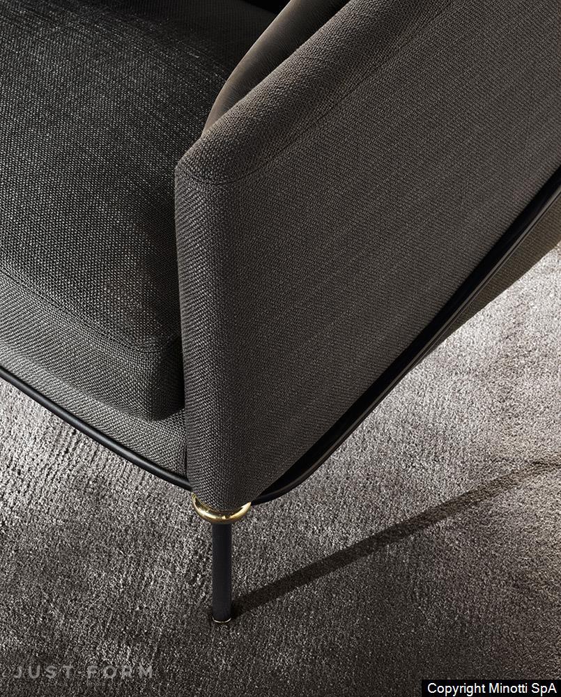 Кресло Fil Noir фабрика Minotti фотография № 10