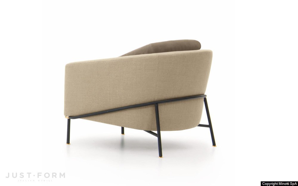 Кресло Fil Noir фабрика Minotti фотография № 4