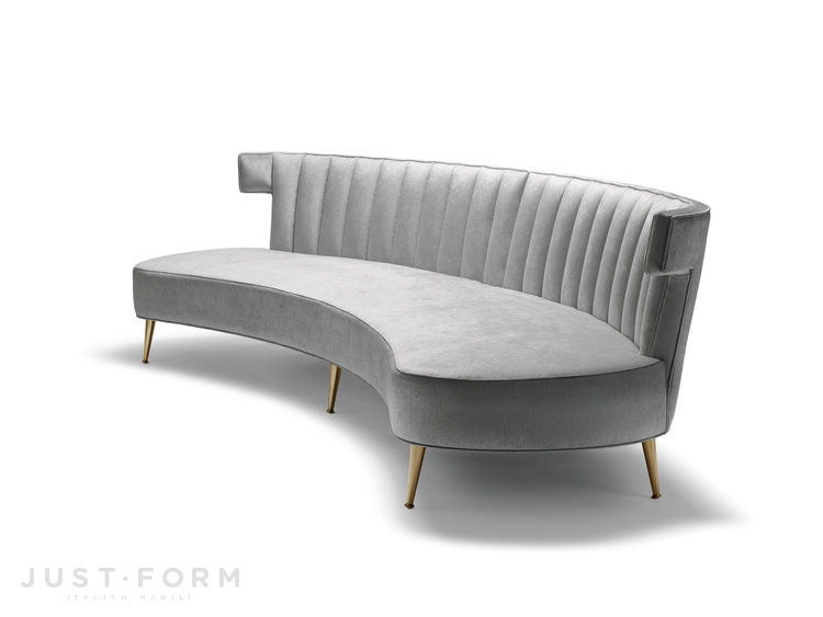 Диван Isabella Super-Curve Sofa фабрика Stuart Scott фотография № 1