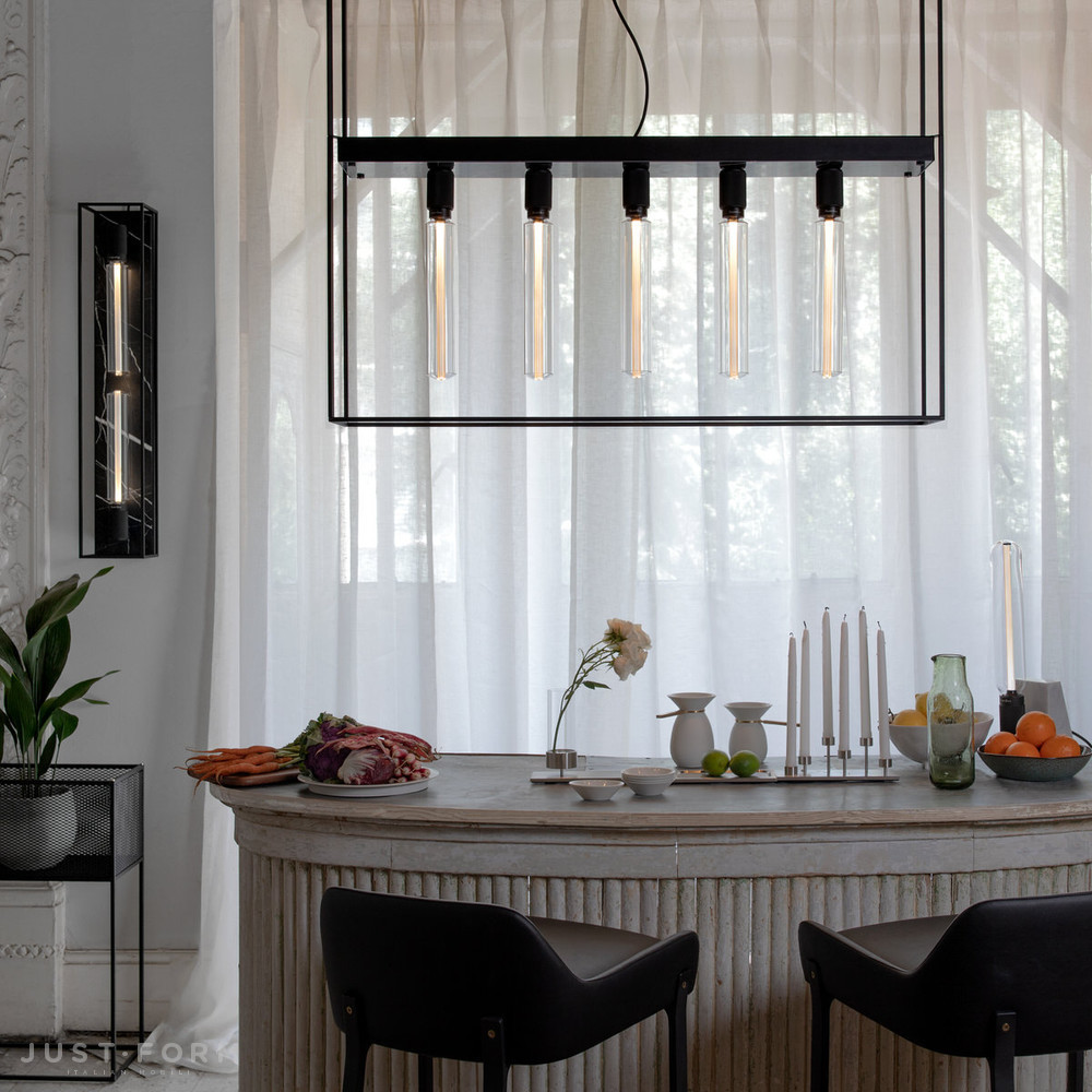 Потолочный светильник Caged Ceiling 5.0 / Brushed Steel фабрика Buster + Punch фотография № 3