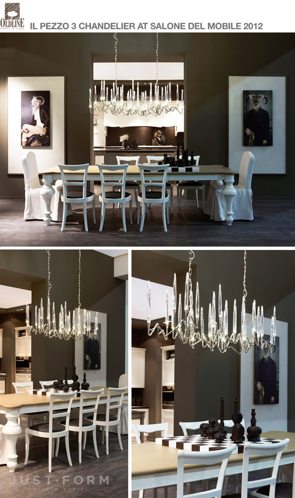Люстра Il Pezzo 3 Long Chandelier фабрика Il Pezzo Mancante фотография № 30