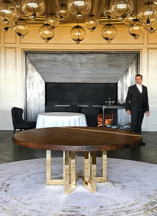 Стол Il Pezzo 6 Round Table фабрика Il Pezzo Mancante фотография № 10