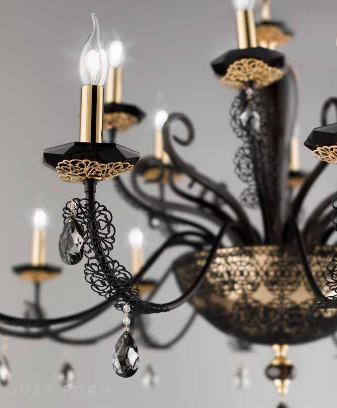 Подвесной светильник Euroluce Lampadari Macrame L12+6 фабрика Euroluce Lampadari srl фотография № 8