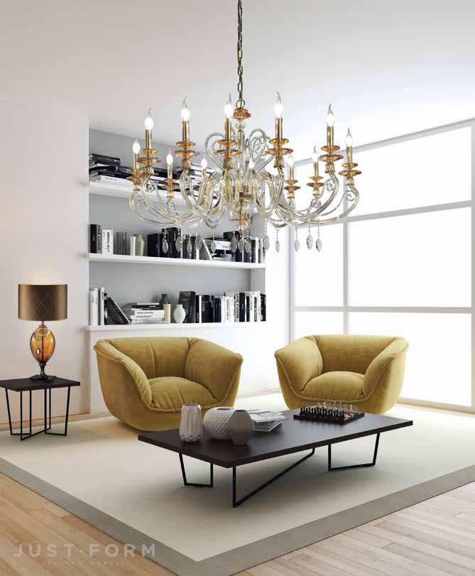 Подвесной светильник Euroluce Lampadari Aurora L12 фабрика Euroluce Lampadari srl фотография № 7