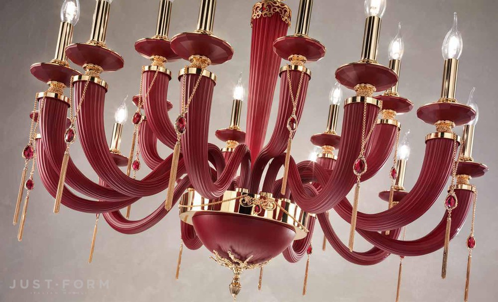 Подвесной светильник Euroluce Lampadari Julienne L12+6 фабрика Euroluce Lampadari srl фотография № 8