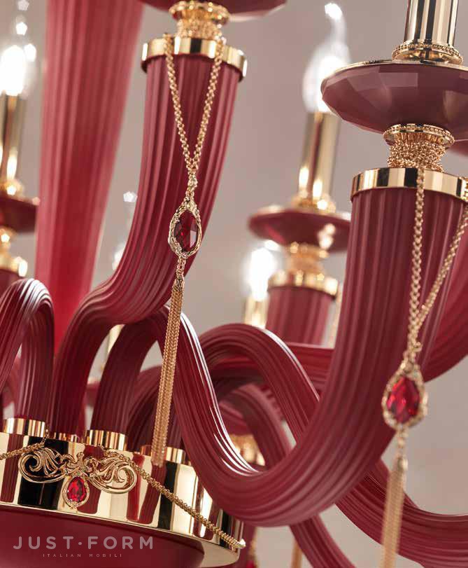 Подвесной светильник Euroluce Lampadari Julienne L12+6 фабрика Euroluce Lampadari srl фотография № 7