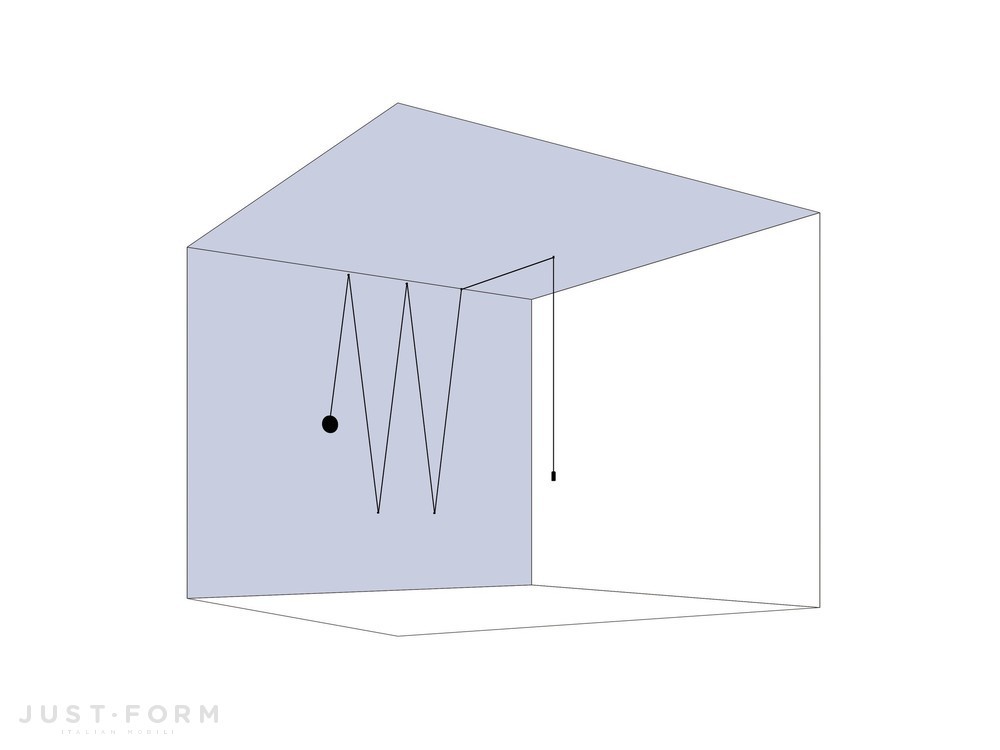 Подвесной светильник Wireflow Freeform фабрика Vibia  фотография № 9
