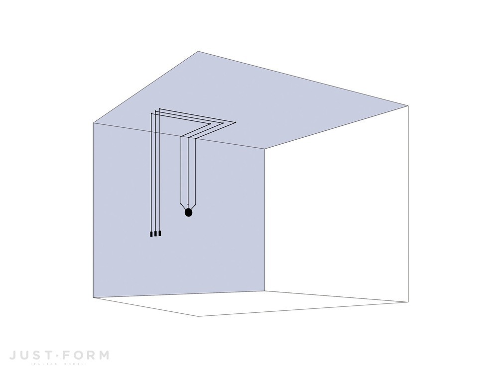 Подвесной светильник Wireflow Freeform фабрика Vibia  фотография № 6