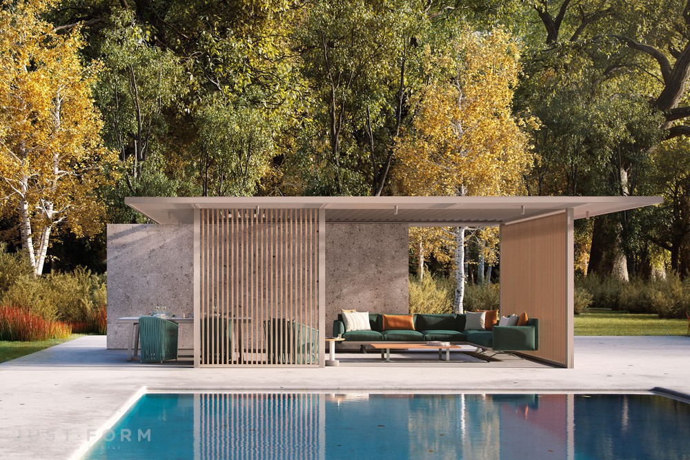 Садовый павильон Pavilion H фабрика Kettal фотография № 17