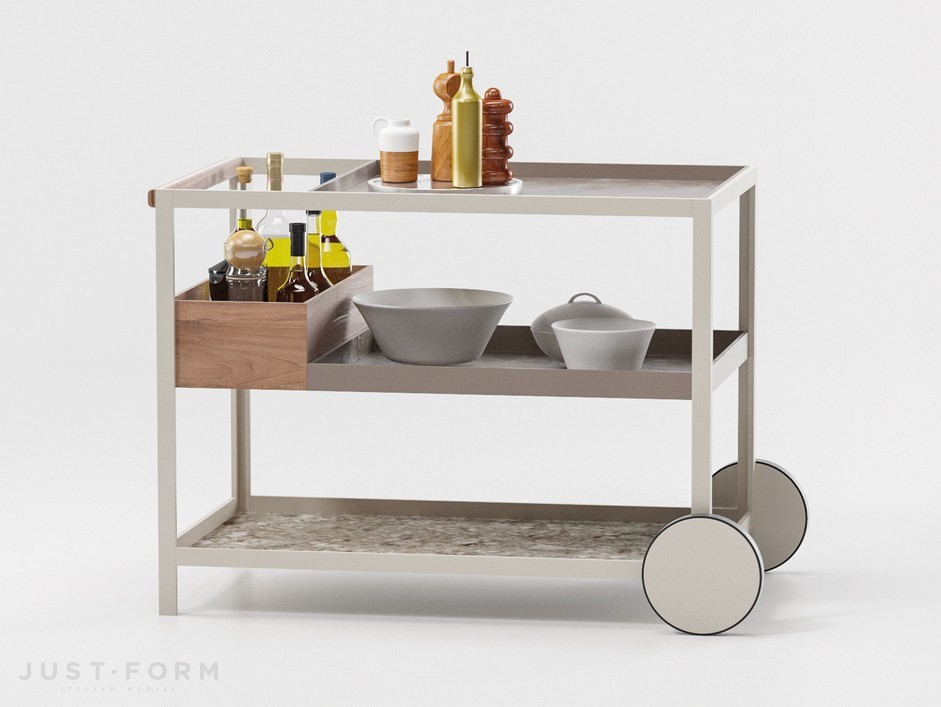 Сервировочный столик Trolley фабрика Kettal фотография № 2